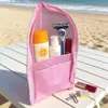 Bolsa Portátil Impermeable para Guardar Cepillo de Dientes de Viaje, Bolsa de Malla para Baño de Viaje de Negocios, Neceser Impermeable para Viaje