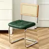 Silla de comedor retro, silla de ratán famosa en internet estilo nórdico, silla japonesa vintage simple y moderna para el hogar, silla de ocio para casa de huéspedes