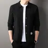 ¡Éxito de transmisión en vivo! ¡Disponible para dropshipping! Nueva chaqueta de punto tipo cárdigan para hombre, de venta caliente en otoño e invierno