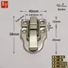 Hebilla Cuadrada de Bronce Antiguo para Caja Guangzhou Buena Calidad Accesorios para Cajas de Regalo Bolsas Hebilla de Cierre para Caja de Madera