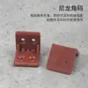 Conector de Código de Ángulo de Plástico Engrosado para Gabinete de Muebles Soporte de Refuerzo Triángulo Recto de 90 Grados Soporte para Estante de Gabinete de Baño