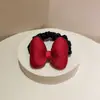 Laço Estéreo de Algodão Doce Outono e Inverno Elástico para Cabelo Intestino Pequeno Corda de Cabelo Alta Elasticidade Não Machuca o Cabelo Elástico para Rabo de Cavalo Flor