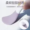 Pincel de Silicone para Máscara Facial de Duas Pontas, Escova Suave para Limpeza do Nariz, Raspador Especial de Silicone para Lavagem Facial de Beleza, Ferramenta de Silicone para Limpeza de Beleza