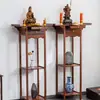 Mesa de Ofrendas, Altar de Incienso, Gabinete del Dios de la Riqueza del Hogar, Gabinete de Pie para Adoración, Santuario, Altar de Bodhisattva, Nuevo Gabinete de Buda Estilo Chino, Mesa de Ofrendas, Nicho de Buda
