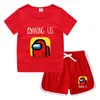 Camiseta de cuello redondo para niños, pantalones cortos, camiseta informal coreana, conjunto de camiseta interior absorbente de sudor, de caramelo, de verano 2023