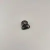 Em Estoque 3 # Puxador de Zíper de Metal Nº 5 com Fivela D de 3 Pontos, Fivela em Forma de D de Arame de Ferro Galvanizado Enrolado, Fivela de Metal Galvanizado para Pendurar em Liga de Zinco.