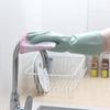 Guantes para Lavar Platos para Mujer, Engrosados, para Tareas de Cocina, de Goma, Impermeables, a Prueba de Aceite, Duraderos, Látex de Goma, Especiales para Lavar Ropa