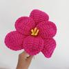 Ramo de Tulipanes DIY Hecho a Mano Regalo para Novia, Hilo Tejido a Mano Flores Artificiales Venta al por Mayor Ramo Artificial