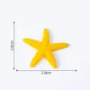 Adornos de Musgo Estrella de Mar Colorida para Micro-Paisajes Manualidades de Resina Adornos Pequeños Accesorios para Fundas de Teléfono Mediterráneas