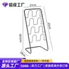 Estante de Zapatos Simple de Hierro Forjado Personalizado para el Hogar Baño Drenaje Estante de Zapatillas Multicapa Estante de Almacenamiento de Zapatos Ahorrador de Espacio