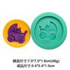 Flor fada coelho urso bebê silicone molde diy handmade fondant bolo molde decoração
