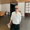 Estilo Old Money Suéter de Tricô Trançado com Gola Henry Masculino Outono Inverno Ombro Normal Camiseta Manga Longa Pesada Camada Base