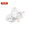 Polea para riel de puerta plegable, juego completo de accesorios de herrajes, rueda universal para puerta corredera de madera, riel guía superior, puerta colgante, riel invisible