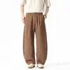 Oferta especial para ventas de alto volumen: Pantalones Casuales Holgados de Pierna Ancha con Corte Curvo, Delgados y Sencillos, para Hombre, Verano 2026