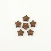 Biscoitos de Liga Colorida Estrela de Cinco Pontas Contas com Furo Reto Contas Espaçadoras de Estrela Acessórios para Joias DIY Material para Corrente de Pendurar em Bolsa de Celular