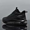 Comercio exterior transfronterizo otoño 2023 nueva moda moderna deportiva casual transpirable tejido volador colchón de aire amortiguador zapatos casuales para hombre