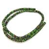 Nova pedra natural 2 * 4mm ábaco contas frisado contas soltas feitas à mão diy pulseira colar brincos joias acessórios atacado