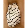 Camiseta de Manga Larga Rayada Suave y Masticable para Mujer, Primavera y Otoño, Holgada, Simple, Casual, Estilo Perezoso, Prenda Interior, Camiseta Base