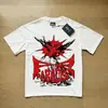 Comercio Exterior Transfronterizo Hellstar Hellstar Marca de Tendencia Europea y Americana Talla Grande Holgada Sudadera Camiseta Casual de Manga Corta para Hombre y Mujer