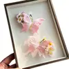 Novo Grampo de Cabelo Doce de Flor de Seda Borboleta para Primavera e Verão, Saídas Diárias, Hanfu, Novo Estilo Chinês, Acessório de Cabelo Versátil para Fotografia