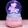 Princesa de Ensueño Kuku Mi Bola de Cristal Caja de Música Giratoria Caja de Música Regalo de Cumpleaños para Niños Niñas Niña Pequeña