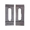 Fabricantes Placa de pressão de trilho de aço personalizada 38 kg Placa de almofada de trilho de aço Placa de pressão de trilho de aço