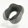 Entrega Direta da Fábrica Almofada de Apoio para Pescoço de Espuma de Memória de Rebound Lento em Formato U, Almofada Portátil para Viagem e Cochilo Camelback, Personalização de Almofada em Formato U