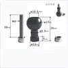 Equipo de Fotografía 20 Adaptador de Rótula Tornillo Varilla de Tornillo Imperial 1/4 Brazo Mágico Soporte de Rótula de Conversión Tornillo
