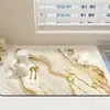 Alfombrilla de drenaje de mármol Mesa de cocina Secado de vajilla Posavasos Encimera Alfombrilla absorbente Alfombrilla de mesa sin lavado Limpiable y a prueba de aceite