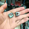 Peça de Vedação de Aço Inoxidável Conector Interno com Borda Revertida Tubo Redondo Quadrado Peça de Vedação Acessórios de Ferragens em Forma de Tigela