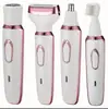 Depiladora Eléctrica para Mujer Transfronteriza, Rasuradora, Depiladora, Set Eléctrico Lavable, Todo en Uno