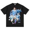 Camiseta de Manga Corta Estampada de Fútbol Transfronterizo Phil Foden Sudadera Pesada con Capucha y Cuello Redondo