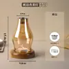 Portavelas de Vidrio Estilo Japonés Quemador de Incienso Quemador de Incienso de Velas de Madera de Agarwood Qinan Retro para Hogar Dormitorio Quemador de Incienso a Prueba de Fuego