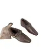 Zapatos Planos de Mujer 2026 de Moda Tendencia Invierno Estilo Nuevo Estilo Coreano Felpa Adicional Moda Punta Fina Zapatos Pequeños de Piel Versátiles Tacón Bajo Zapatos de Mujer