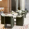 Reunião de Escritório de Vendas e Negociação Sofá Cadeira Hotel Clube Recepção Mesa e Cadeira Combinação Salão de Beleza Lazer Cadeira de Sofá Individual