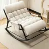 Mecedora Doble Ajustable Modelo Nuevo Silla para Siesta Sala de Estar Balcón Silla de Ocio Sofá Perezoso para Dormir en Casa