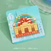 Imán de Refrigerador de Metal Harbin Beijing Hangzhou Nanjing Xiamen Shanghai Monumento de la Ciudad Guochao Wenchuang Imán de Refrigerador