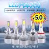 Ventas Directas de Fábrica Pirámide Faros LED para Coche Faros Super Brillantes Faros Modificados Luces para Coche de Ahorro de Energía Venta al por Mayor