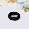 Nueva Banda Elástica de Goma de Seda de Mora 100% Goma Elástica Coleta 1cm Anillo Pequeño de Seda para Cabello Infantil Cuerda para la Cabeza Infantil de Seda Cuidado del Cabello