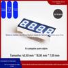 Tubo digital led tubo digital de 0,4 polegadas quatro tubo digital branco brilhante 4 tubo digital de exibição de tubo digital led