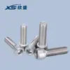 3*3-120 Tornillos de Cabeza Cilíndrica de Acero Inoxidable 304 con Hexágono Interior Moleteado