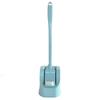 Cepillo de Limpieza Simple de Mango Largo Juego de Cepillo para Inodoro de Baño Cepillo para Inodoro de Cerdas Suaves con Base Cepillo para Inodoro al Mayoreo