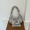 2026 Nova Bolsa Casual Retro de Ombro Único Grande Capacidade Bolsa Bolinho Moda Versátil Bolsa Transversal
