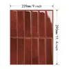 Pegatinas de Pared Adhesivas 3D Impermeables y Resistentes al Calor para Baño y Cocina Azulejos Autoadhesivos DIY Adhesivo Removible Pegatinas de Cocina Transfronterizas