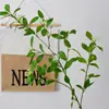 Planta verde artificial folhas de grãos de frutas folhas de lenha de arroz ornamentos de planta verde nórdica decoração de planta artificial planta verde arroz fruta esmeralda atacado