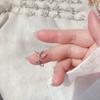 Anel de letra de zircônia brilhante banhado a platina 18k 26 letras inglesas ajustável diamante flash micro-incrustado anel aberto