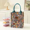 Bolso Tote Grande Impermeable Estilo Coreano Nuevo, Bolso Fashionable para Lonchera de Mamá, Bolso para Lonchera de Estudiante, Bolso Tote para Botella de Agua