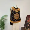 [Zhi Li] Nuevo chaleco con bordado de nube de estilo étnico chino, colección de otoño 2026, cuello alto, corte holgado