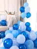Globo de color mixto ambiente 10 pulgadas decoración festiva vestido de cumpleaños boda confesión globo