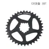 Disco único para bicicleta de montaña GXP de montaje directo disco integrado diente positivo y negativo 32/34/36/38T desplazamiento 0mm